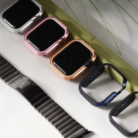 【ALL TIME 完全計時】Apple Watch S7/6/SE/5/4 40mm 鎧甲風格防撞手錶保護殼