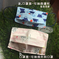 a款可更換濾材 b款可更換外科醫療口罩款 〈商品不含濾材及外科口罩〉