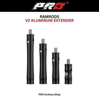 RAMRODS V2 EXTENDER ALUMINUM / EXTENDER STABILIZER EXTENDER RAMRODS ALAT PANAHAN 4"