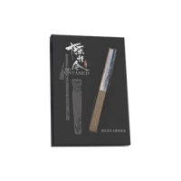 Official The Untamed Music Album Special Edition Wang Yibo, Xiao Zhan Chen Qing Ling Painting Set + 3 CD + Folding Fan Gift Box