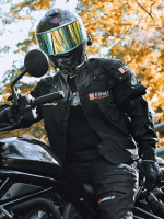 杜漢（DUHAN）摩托車騎行服男四季防摔機車服越野賽車服騎士褲子【尚宜汽配】