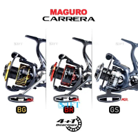 REEL MAGURO CARRERA BG/BR/GS POWER HANDLE 1000 S/D 6000 KOLAM