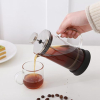 【手沖杯】法壓壺咖啡手沖壺套裝家用煮咖啡過濾器具奶泡機沖茶器咖啡過濾杯 【麥田印象】