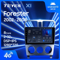 TEYES X1 For Subaru Forester SG 2002 - 2008 Car Radio Multimedia Video Player Navigation GPS Android 10 No 2din 2 din dvd