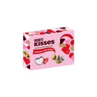 好時 Hersheys Kisses水滴牛奶巧克力-加贈心型鐵盤組(54g)