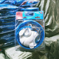 Tali derek penarik mobil 4 meter tali sling baja cantelan tow rope