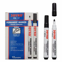 Spidol Permanen Joyko / Spidol Marker Joyko  PM - 17 Hitam