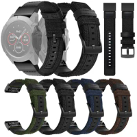 Wristbands Fenix Strap Plus/Fenix 3/3HR Band Sweatproof compitable For Garmin 5X/5X Watch Woven Nylon for Smart Watches