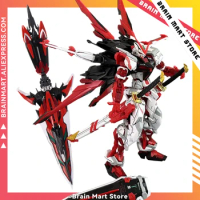 Daban 8812A MG 1/100 Red Heresy Equipped With Large Sword And Flying Backpack Assembled Model