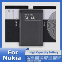 BL-4C BL-5C BL-4B BL-5B Battery For Nokia 2630 6100 5140 1100 1110 5230 N72 3310 5630 3720 N85 Lumia 925 535 630 225 Asha 300