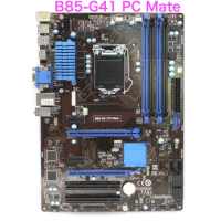 Suitable For MSI B85-G41 PC Mate Desktop Motherboard LGA 1150 DDR3 ATX B85 Mainboard 100% Tested OK Fully Work