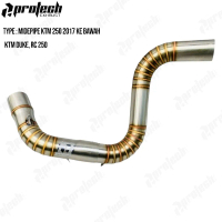 Midepipe slip-on knalpot KTM Duke 250 rc 250