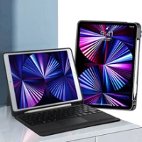Magic Keyboard Case for Apple iPad 10.2 2019 2020 2021 iPad 7 8 9 Smart Touchpad Backlight Wireless Bluetooth Keyboard Cases