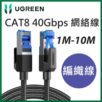綠聯 UGREEN 30800 Cat8 40Gbps 萬兆網線 支援高達 2000MHz 寬頻和 40Gbps 數據傳輸速度 20m NW153