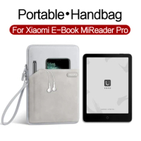 Universal Soft E Book Liner Sleeve Pouch Zipper Bag For Xiaomi E-Book MiReader Pro 7.8" Mi Reader Pro Ebook Cover Shell Handbag