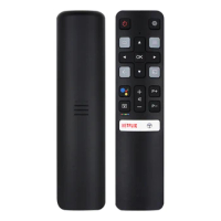 New Replaceable RC802V FUR6 Google Assistant Voice Remote Control For TCL TV 40S6800 49S6500 55EP680 Replace RC802V FMR1