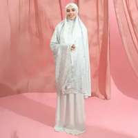 Lozy Hijab - Selina Prayer Set (Mukena Bahan Silk Set Pattern Motif 2in1 Koleksi Raya Lebaran 2026) 