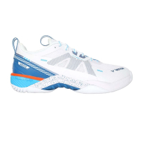 VICTOR 男專業羽球鞋-3E-訓練 運動 羽毛球 V型楦 勝利 S82III-AF 白藍橘