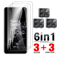 6in1 Tempered Film Case For OnePlus 10T 6.7inch Camera Lens Protector For oneplus10t One Plus 10T 10 t Screen Protective Glass