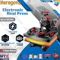 NERE 8 in 1 Heat Press Machine 15\x12\" 360 Swing Away Heat Transfer Machine for T-shirts Mug"