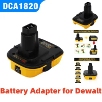 DCA1820 Battery Adapter For Dewalt 18V Tools Convert Dewalt 20V Lithium Battery For Dewalt 18V Battery DC9096 DE9098 DE9096