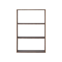 【MUJI 無印良品】自由組合層架/胡桃木/3層/寬板基本組(大型家具配送)
