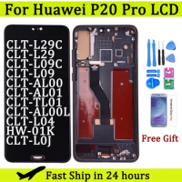 6.1'' OLED For HUAWEI P20 Pro LCD CLT-L29C CLT-L29 CLT-L09C CLT-L09 Display Touch Screen Digitizer R