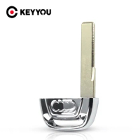 KEYYOU For Audi A4l A3 A4 A5 A6 A8 Quattro Q5 Q7 A6 A8 Replacement Remote Key Shell Uncut Blank Insert Fob Key Case HU66 Blade