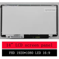 14" Slim matrix For HP Elitebook 840 G1/840 G3/840 G4/848 G4/840 G2 laptop lcd screen panel Display Replacement 1920*1080 FHD