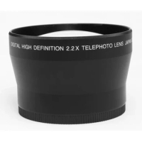 58mm 2x Magnification Teleconverter Telephoto Lens for Canon NIKON Sony PENTAX Olympus DSLR DV SLR Camera 18-55MM thread lens