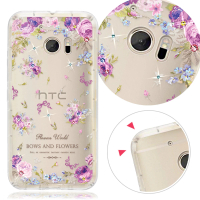 YOURS HTC 全系列 彩鑽防摔手機殼-紫宴(U23/Desire22Pro/D21Pro/D20pro/U20/U12+/U11+)
