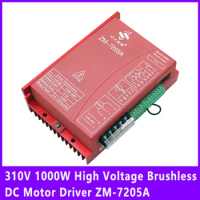 310V 1000W High Voltage Brushless DC Motor Driver ZM-7205A Can Driver BLDC DC Motor