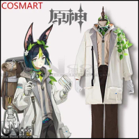 Genshin Impact Kiehl's Linkage Set Tighnari Men Cosplay Costume Cos Game Anime Party Uniform Hallowen Play Role Clothes Clothing