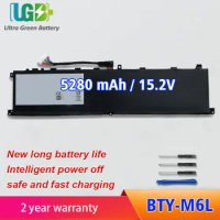 UGB New BTY-M6L Battery For MSI GS65 GS75 Stealth Thin 8SE 8SF PS63 P65 P75 Creator 8SG 8RF 9SD MS-16Q3 16Q2 PS42 MS-16Q2