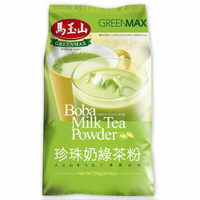 【馬玉山】珍珠奶綠茶粉700g 冷泡/茶飲/沖泡/台灣製造