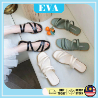 READY STOCK EVA Shoes Sandal Women Flat Sandals Perempuan Wanita