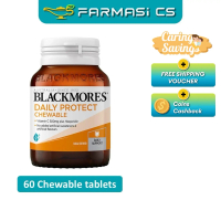 [50%] Blackmores Daily Protect Chewable 60s EXP:11/2025 [ 500mg CTB Vitamin C Farmasi CS ]