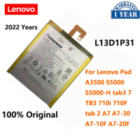 Original 100% New L13D1P31 Battery For Lenovo Pad A3500 S5000 S5000-H tab 3 7 TB3 710i 710F tab2 A7 A7-30 A7-10F A7-20F Bateria