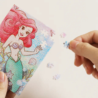 【Pintoo】迷你150片拼圖 - 迪士尼公主系列 - 花漾琉璃 - 愛麗兒