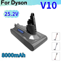 Newly upgraded SV12 8000mAh Replacement Battery For Dyson V10 Battery V10 Absolute V10 Fluffy cyclone V10 Battery