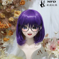 (custom001) Full head super sweet female resin crossdressing BJD Doll kig cosplay kigurumi mask