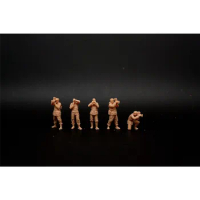 1/72 German Photography and Video Recording Division 5-person Voxel (3D Printed Soldier)