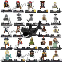 {KANSI Enterprise]   Movies Pirates Of The Caribbean Jack Sparrow Classic Movie Figures Head accesso