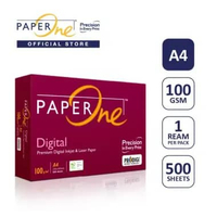PaperOne Kertas A4 100gr Digital 1 Rim (500 lembar) Kertas HVS White/Salem