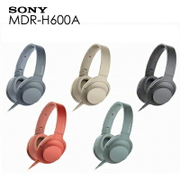 展示機出清! SONY MDR-H600A 耳罩式耳機 40mm 鍍鈦振膜設計，抑制不必要震動 【APP下單點數 加倍】