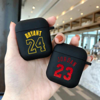 Basketball Number Name Custom for Apple Airpods 1 2 3 Soft Silicone Cover Logo Image Text Personalized Case for Airpods Pro 2