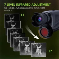 APEXEL Teropong Monokular Digital Night Vision - Penglihatan Jernih di Malam Hari, Foto dan Video Be