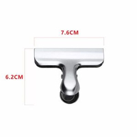 不鏽鋼封口夾北歐燕尾夾保鮮防潮密封夾12cm零食夾食品封口夾