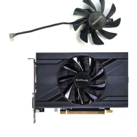 1 fan brand new for Sapphire Radeon RX570 470D R9 370 4GB Platinum OC graphics card replacement fan T129215SU