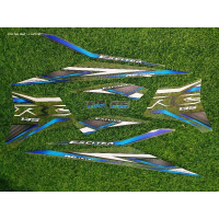 Striping Transparan MX 135 Old MX 135 Karbu Lis Exciter RC Racing 135CC Variasi Semifull - SJMX-UV